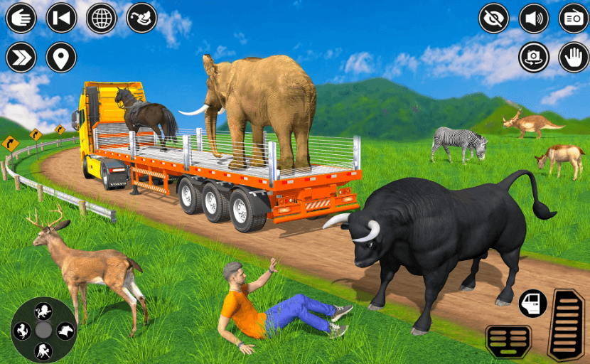 Animal Transport Truck Driving MOD (Unlimited Money)