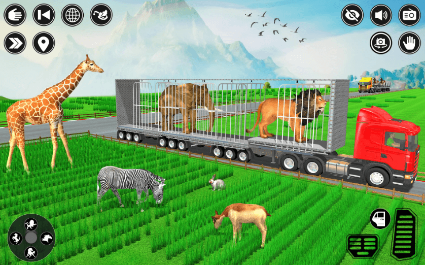 Animal Transport Truck MOD (Unlimited Money)