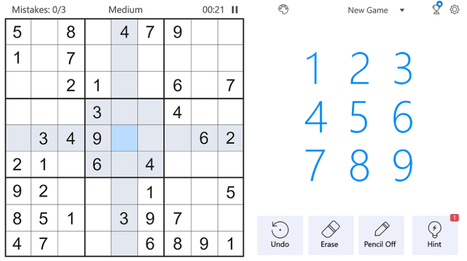 Classic Sudoku Puzzle (Premium Unlocked) Download