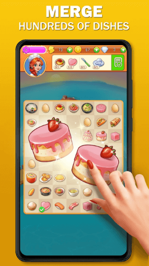 Merge Cooking Master MOD (Unlimited Diamonds) Android